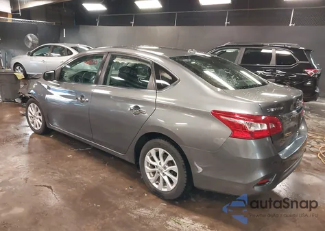 2019 Nissan Sentra Sv из США, поврежденный, VIN 3N1AB7AP8KY258393